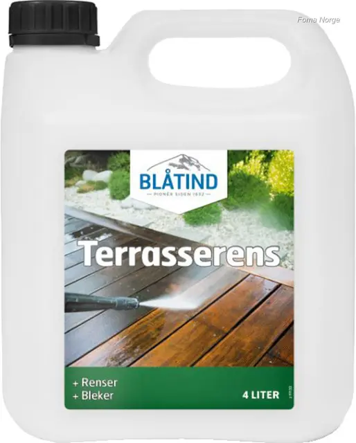Terrassevask 4L Blåtind 