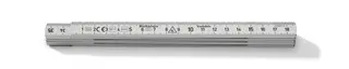 Meterstokk 1m aluminium mm/mm Hultafors
