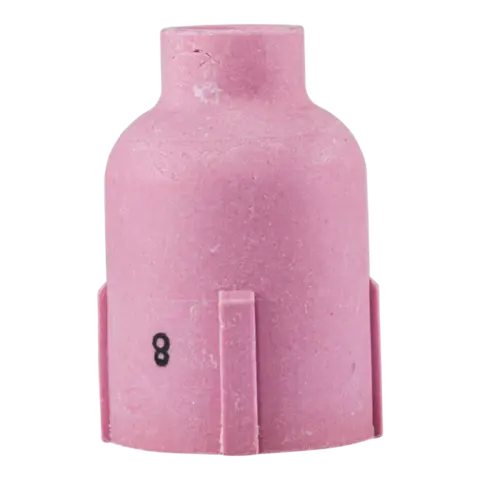 Gasshylse keramisk &#216;12,5 (&#216;30,5 X 48) Gjenget Stor MiniTig/Standard