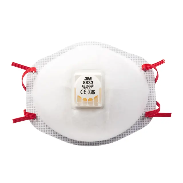 Støvmaske 8833 FFP3 m/ventil 3M™ 