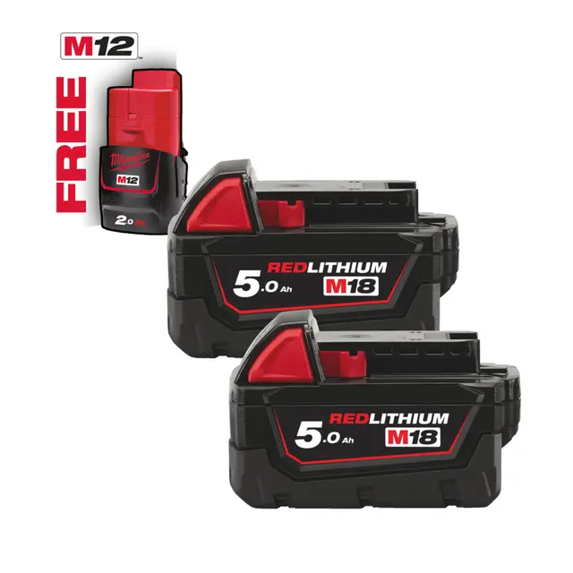 Batterisett M18 B52 Milwaukee 