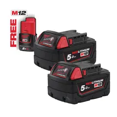 Batterisett M18 B52 Milwaukee