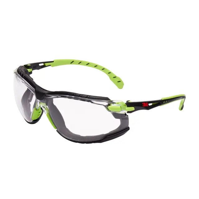 Vernebrille SOLUS 1000 grønn/sort 3M 