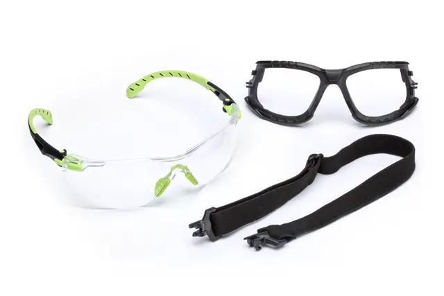 Vernebrille SOLUS 1000 grønn/sort 3M 