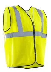 Refleksvest Hi-Vis Kl 2 Gul (S/M)