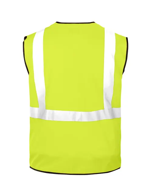Refleksvest Hi-Vis Kl 2 Gul (S/M) 