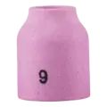 Gasshylse keramisk &#216;9,5 (&#216;20 X 25,5) Gjenget 9/16&#39;&#39;
