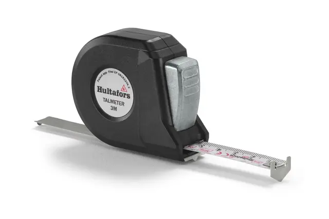 Målebånd Talmeter 3m Hultafors 