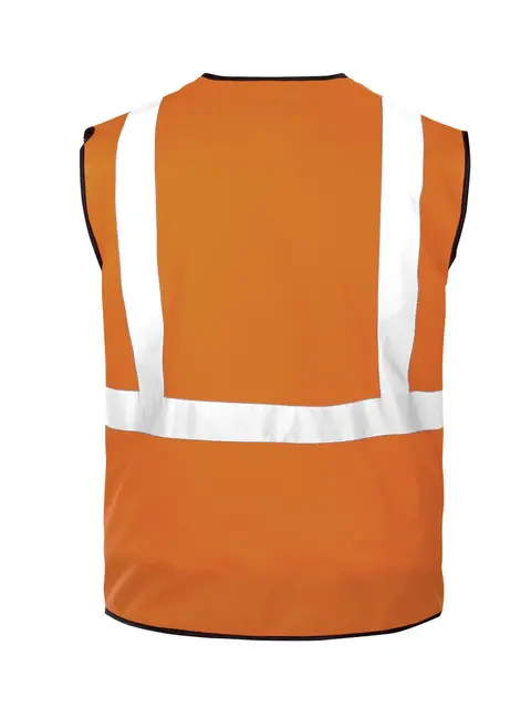 Refleksvest Hi-Vis Kl 2 Orange (S/M) 
