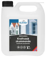 Kraftvask skummende proff fasade 4L Bl&#229;tind