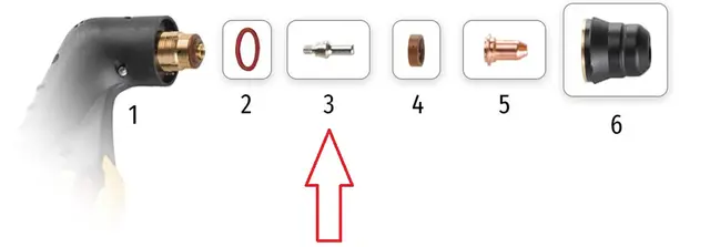 Electrode 10pk Saber 40 