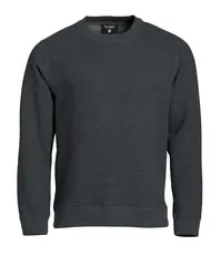 Genser Classic Roundneck Antrasitt (M)