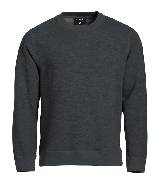 Genser Classic Roundneck Antrasitt (M) 