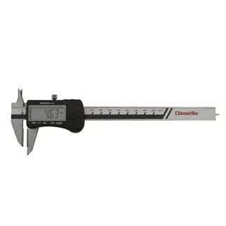 SKYVELÆR DIGITALT 0-150X0,01MM (HARDMETALL BEN, RISSEBEN)