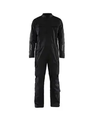 Kjeledress Stretch industri Sort/Mørk grå (C52)