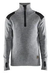 Ullgenser 4630 Gråmelert/Mørk grå (2XL)