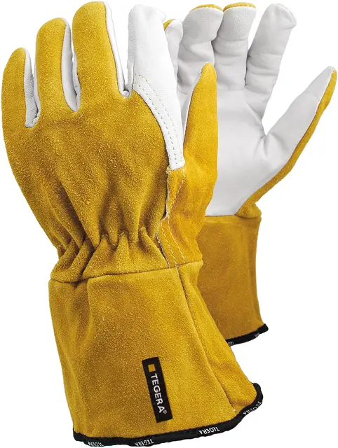 Hanske Tegera 118A Gul/hvit (9) 