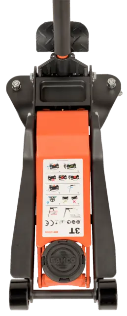 Kompakt jekk med hjul (3 T) Bahco 