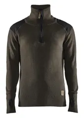 Ullgenser 4630 Mørk oliven/Grå (XS)