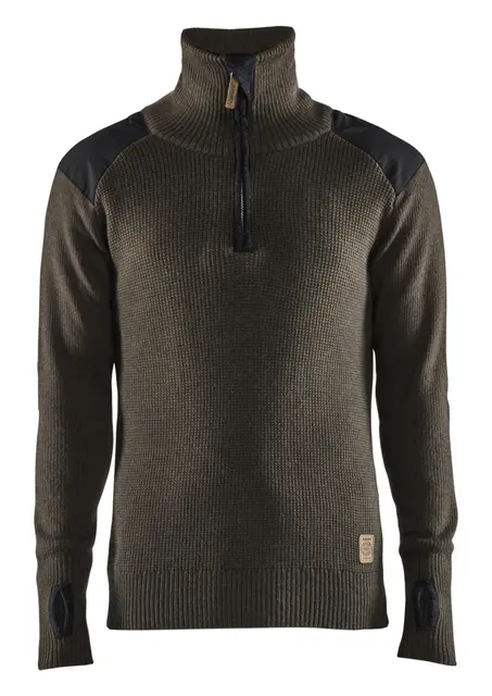 Ullgenser 4630 Mørk oliven/Grå (XS) 