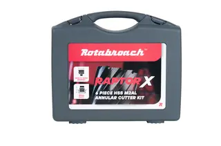 Kjerneborsett &#216; 12-22 x 30mm Raptor X Rotabroach (HSS-M2AL)