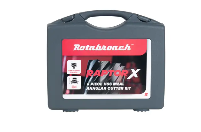 Kjerneborsett Ø 12-22 x 30mm Raptor X Rotabroach (HSS-M2AL) 