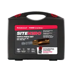 Gjengetapp sett 5 deler (SITEH3RO™) Gjengetapp for muttertrekker metrisk