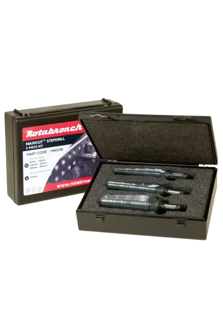 Stegbor sett maxicut 8-28 Bluemax 10mm tange 