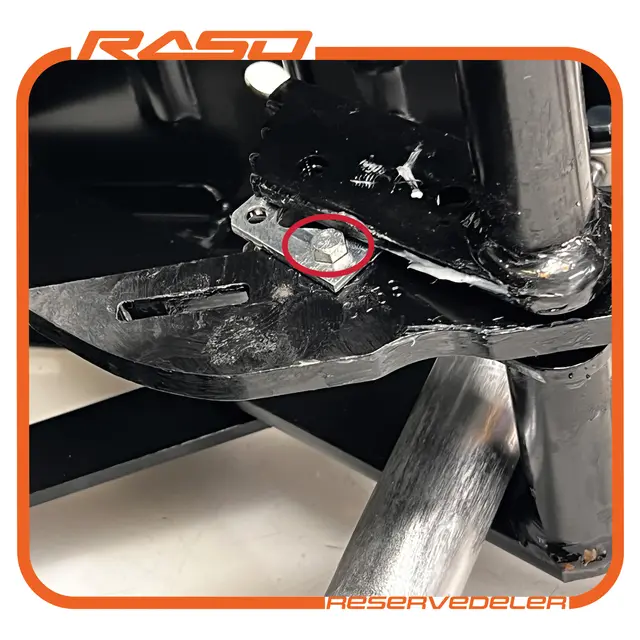 Aksel 6-kant For feste høydereguleringmekanisme MSG85 