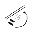 Setebryter u/plate Maximo/Actimo Fendt, Linde 122/500 ohm 2-led han kort