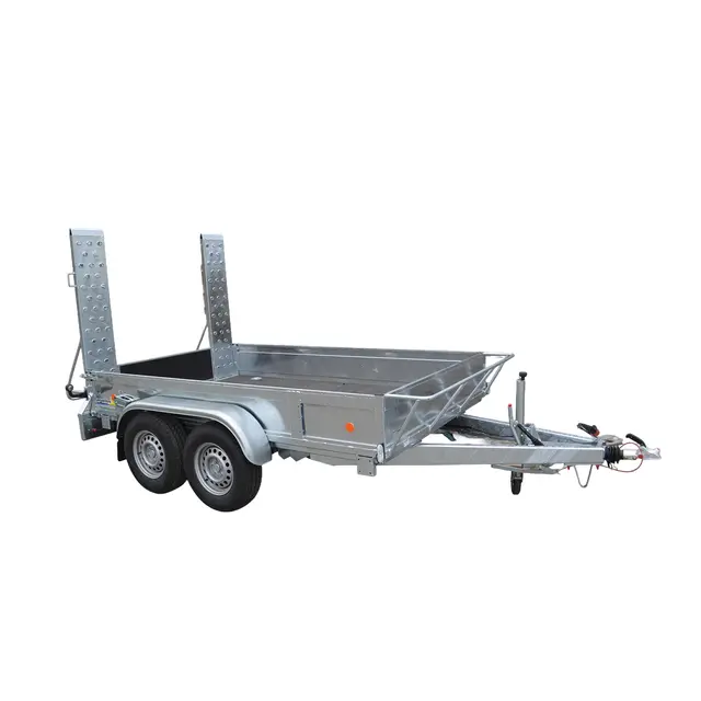 Tilhenger Agados S1 Platform 3500kg, 3100 x 1850 x 375 14" 