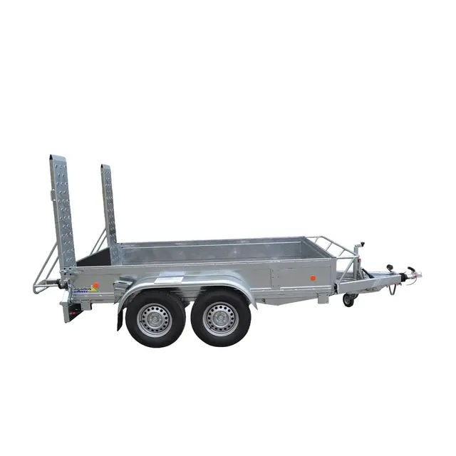 Tilhenger Agados S1 Platform 3500kg, 3100 x 1850 x 375 14" 