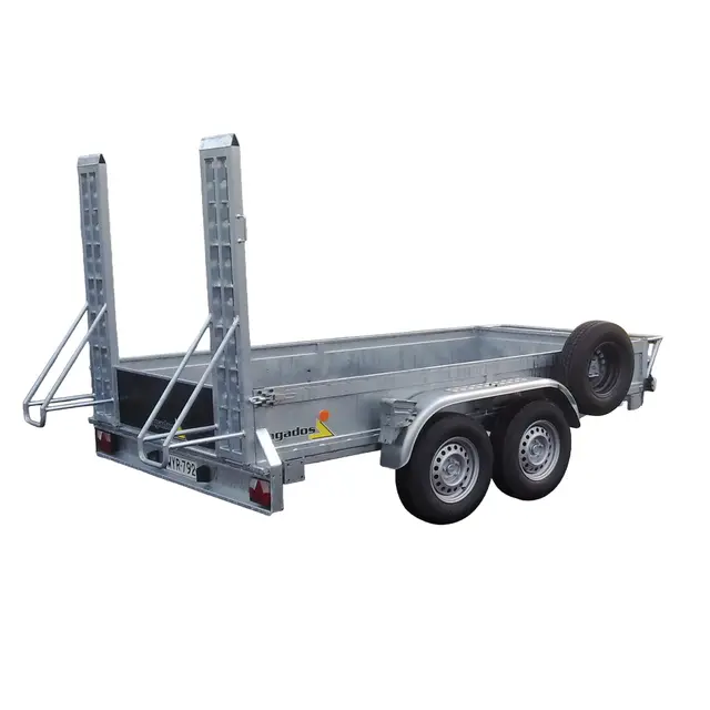 Tilhenger Agados S1 Platform 3500kg, 3100 x 1850 x 375 14" 
