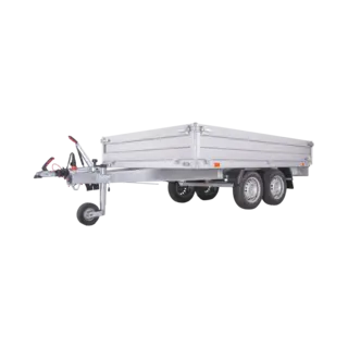 Tilhenger Agados VZ 22  B2 16 Alu Expr 1600 kg, 2555 x 1500 x 350 13"