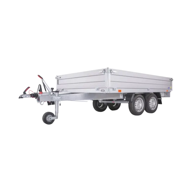 Tilhenger Agados VZ 22  B2 16 Alu Expr 1600 kg, 2555 x 1500 x 350 13" 