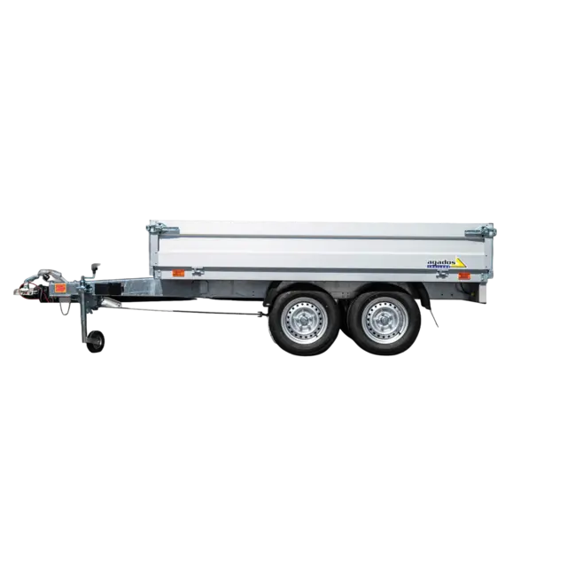 Tilhenger Agados VZ 22  B2 16 Alu Expr 1600 kg, 2555 x 1500 x 350 13" 