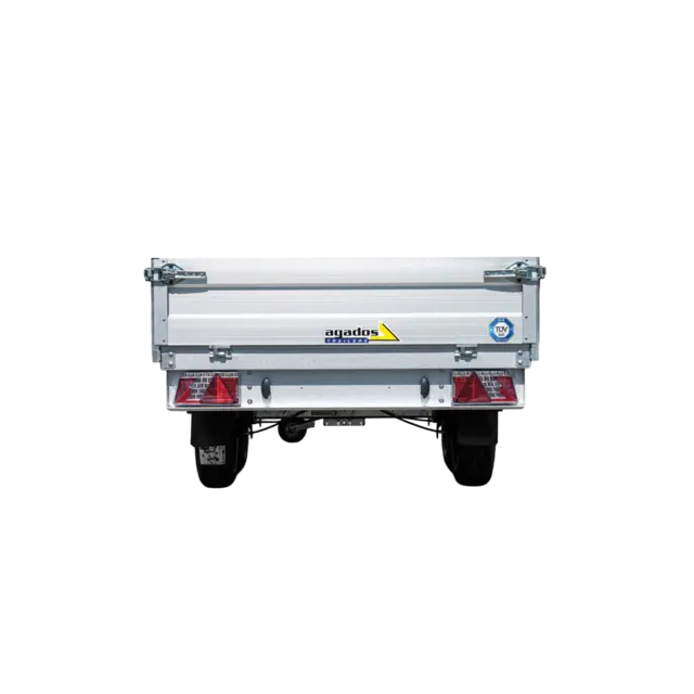 Tilhenger Agados VZ 22  B2 16 Alu Expr 1600 kg, 2555 x 1500 x 350 13" 