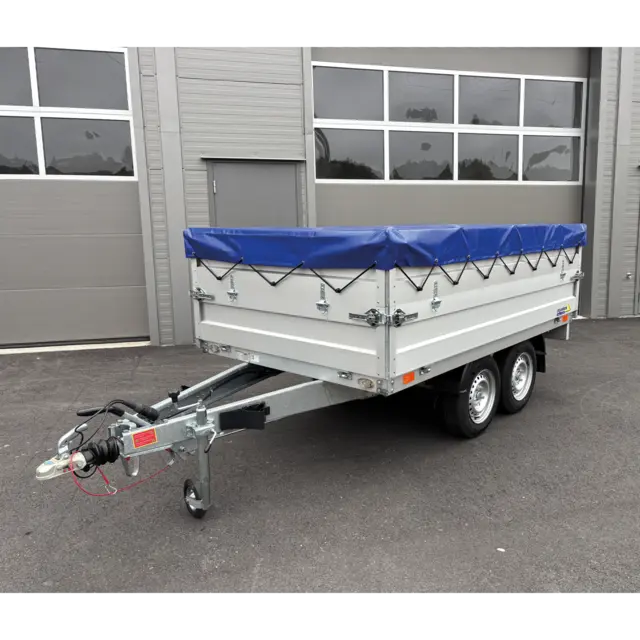Tilhenger Agados VZ 22  B2 16 Alu Expr 1600 kg, 2555 x 1500 x 350 13" 