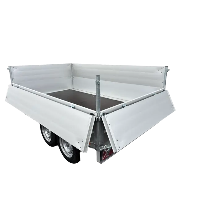 Tilhenger Agados VZ 22  B2 16 Alu Expr 1600 kg, 2555 x 1500 x 350 13" 