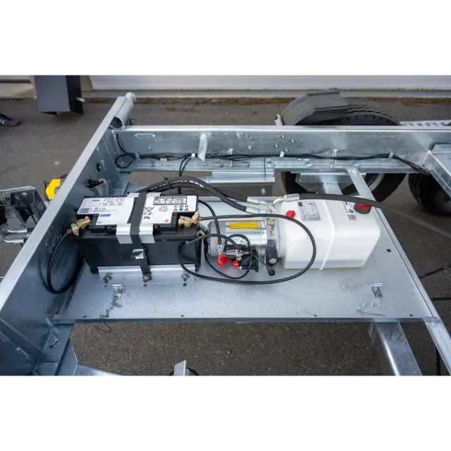 Elektrisk hydraulikk for Atlas tipp u/batteri og lader 