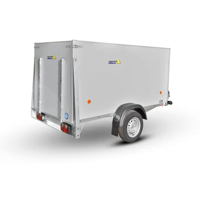 Tilhenger Agados VZ26 O B1 ALU BOX 1300kg, 2480 x 1220 x 1200 13" 