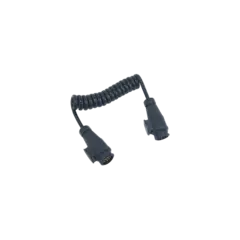 Spiralkabel 1,5m 13/13-polet m/8-leder kabel