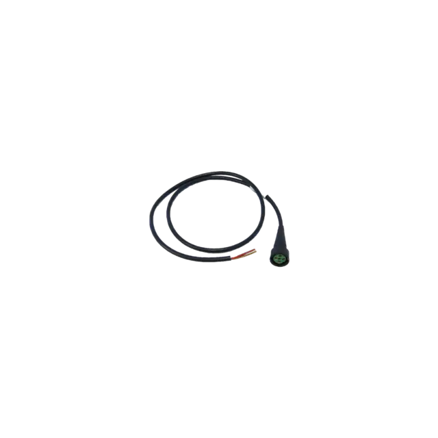 Kontakt 5-pin m/1m kabel Grønn Høyre 