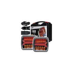 Baklyktsett LED Trådløst m/magnetfeste