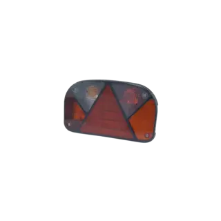 Baklykt Aspöck Multipoint II Venstre m/tåkelys og skiltlys på side 5-pin