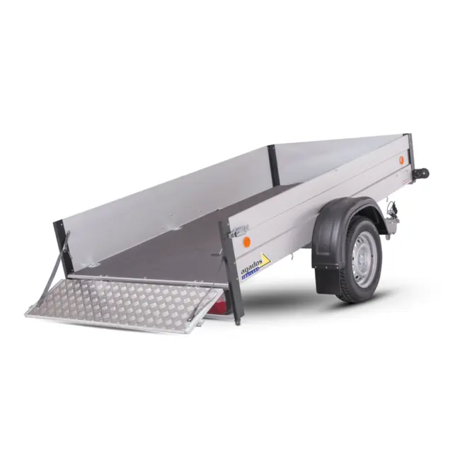 Tilhenger Agados ALUX 31 B1, m/tipp 1300kg, 3000 x x1555 13" 
