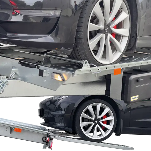 Tilhenger Alfa B2 27 biltransport 2700kg, 4000 x 2002 12" 