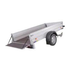 Tilhenger Agados NP 26 B1, m/tipp 1300 kg, 2650 x 1240 x 400 13"