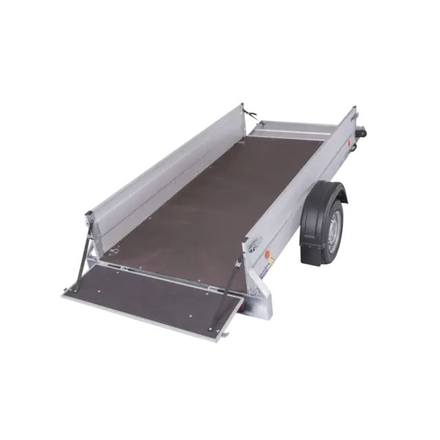 Tilhenger Agados NP 26 B1, m/tipp 1300 kg, 2650 x 1240 x 400 13" 