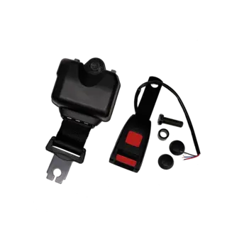 Setebelte m/rulle Maximo Truck/Actimo SECURON, sensitivt venstre m/bryter